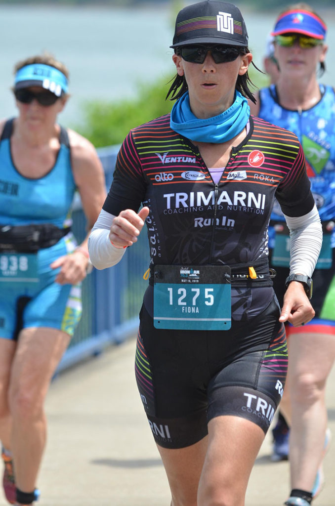 Fiona G Martin triathlete run course Chattanooga 70.3