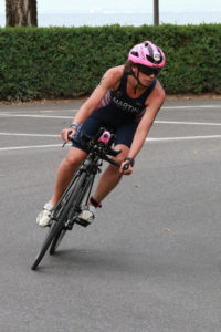 Fiona Martin ITU Worlds bike